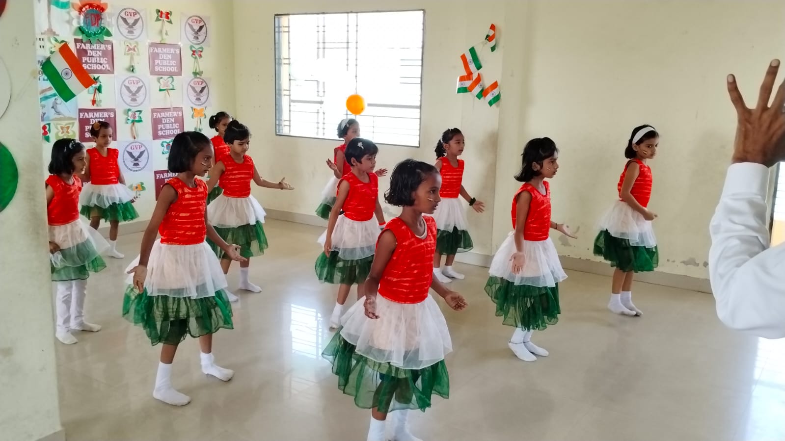 School choir performing musical numbers